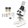 thumbnail image 3 of Kit de Microscopio para niones LED 1200X, Diapositivas de Muestras de Microscopio, Juguete Educate de Ciencia, Cumpados para Niños, 3 of 7