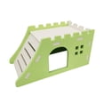 thumbnail image 2 of Visland Hamster House Durable Stable PVC Slide Ladder Design Hideout Nest Hut Cage Accessory Pet Play Toy for Small Animal Hedgehog Gerbils Mice Exercise, 2 of 7