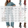 thumbnail image 3 of Summer Vacation Two Piece Outfit Women Embroidery Short Sleeve Tops Wide Leg Pants Lightweight Casual Travel Set Navy S, 3 of 9