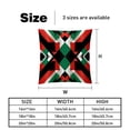 thumbnail image 5 of Palestine Stylish Velvet Throw Pillow Covers Set of 2 with Unique Patterns for Bed Pillow - 16x16, 18x18, 20x20 Inches for Various Occasions, 5 of 6