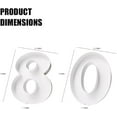 thumbnail image 2 of Fillable Cardboard Tray Number Paper Mache Box for Charcuterie, Chocolate, Candy, 10 inches, Party Decorations (80 Shape), 2 of 10