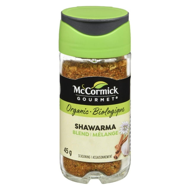 McCormick Gourmet, Organic Shawarma Seasoning, 45g