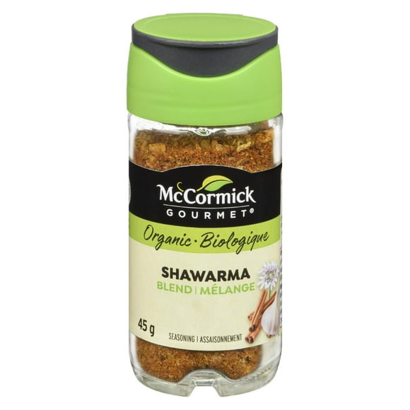 McCormick Gourmet, Organic Shawarma Seasoning, 45g