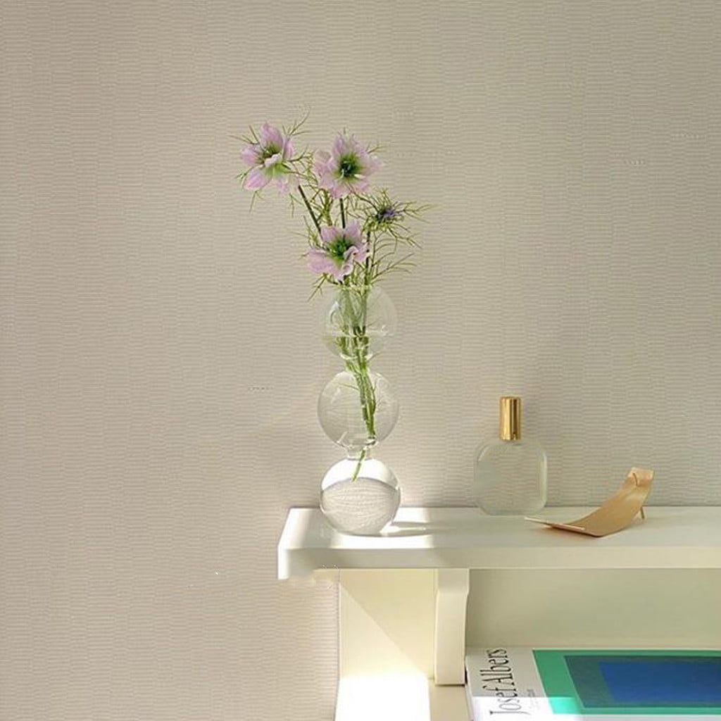 Details about   Nordic Style Glass Flower Vase Desktop Greenplant Glass Planter 2 Balls 