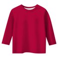 thumbnail image 4 of Hessimy Cotton Long Sleeve Tee Shirts Basic Crewneck T-Shirts for Boys/Girls/Toddlers Long-Sleeve T-Shirts(A142-,8-9 Years), 4 of 5