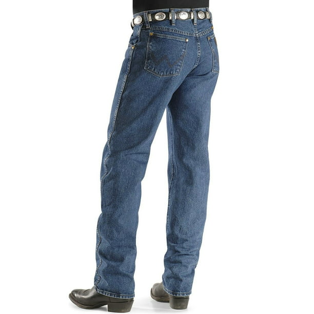 Wrangler - Wrangler Men's 47Mwz Dark Stone Regular Fit Jeans - 47Mwzds ...