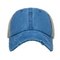 thumbnail image 4 of Outfmvch Baseball Cap Running Hat Womens Trucker Hat Women Hats Baseball Hats for Women Trucker Hats Women Blue One Size, 4 of 4