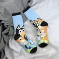 thumbnail image 5 of Netaao Bluey for Socks for Men and Women Non-Slip Middle Tube Socks Casual Crew Socks, 5 of 6