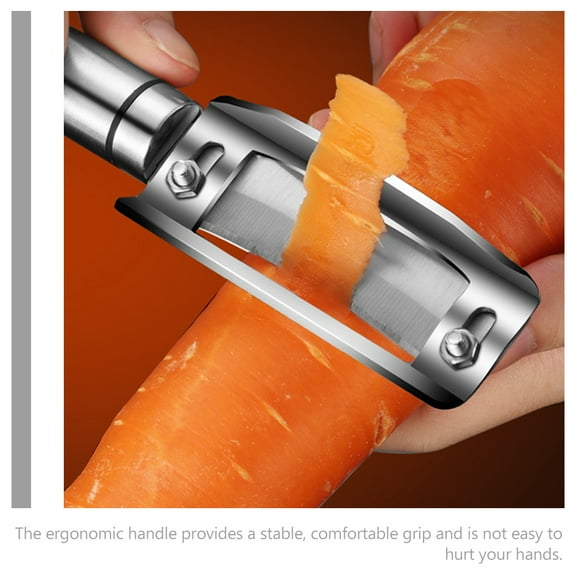 LEXSOMEO Stainless Steel Fruit Peeler Tool Potato Peeler Vegetable Peeler Thicken Metal Peeler