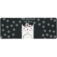 thumbnail image 1 of RYLABLUE Funny Cat and Polka Dots and Valentine's Day Lettering All You Need is Love Extra Extended Large Gaming Mouse Pad Mat Desk Pad Keyboard Mat 31.5x12 inch, 1 of 3
