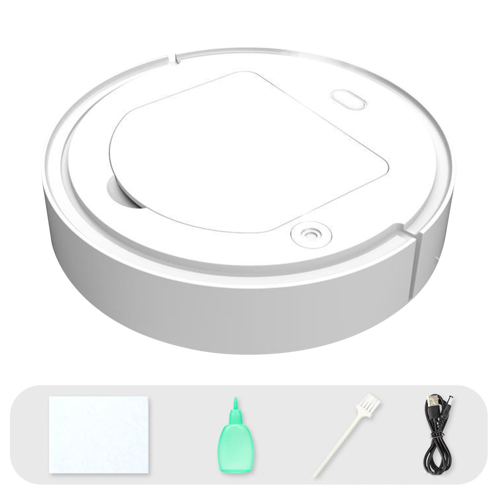 Apmemiss Clearance Robot Vacuum Cleaner, Tangle-Free, Strong Suction, Slim, Low Noise, Automatic Self-Charging, Wi-Fi/App/ Control, Ideal for Pet Hair Hard Floor and Daily Cleaning