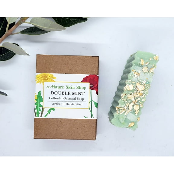 Double Mint Oatmeal Soap