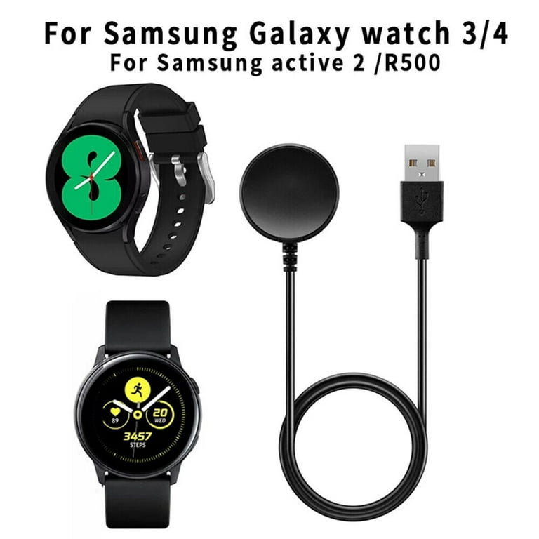  SAMSUNG Galaxy Watch 4 40mm Smart Watch LTE - Black (US  Version) Wireless Charger Fast Charge Pad Duo (2021),Black : Cell Phones &  Accessories