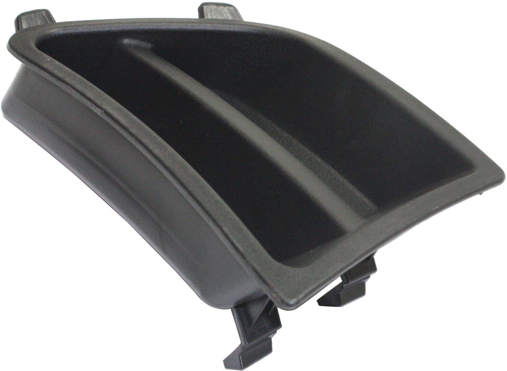 Fog Light Cover Compatible with 2010-2012 Ford Mustang Right Passenger Textured Black