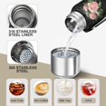 thumbnail image 3 of 20 Oz Pioneer Flower Coffee Tumbler Double Wall Insulated Stainless Steel Water Bottle | Metal Reusable Thermoses Flask with Cup Cap | Leak & Sweat Proof with Anti-Dust Lid, 3 of 7