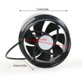 thumbnail image 6 of tegongse Universal Inline Blower Fan 97mm Quiet Exhaust Fan Ventilation Fan for Marine Boat and Motorhome DC12V Quiet Operation, 6 of 9