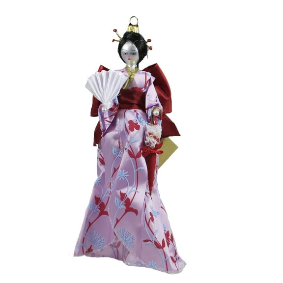 Christmas Couture 9.50In Madama Butterfly, Glass, Opera Puccini Italian Ornament Lcc20014
