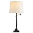 thumbnail image 5 of (2 pack) Better Homes & Gardens Black Metal Swing Arm Table Lamp for Office and Dorm, 5 of 9