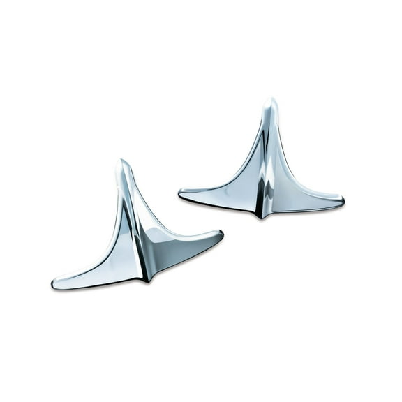 Kuryakyn Leading Edge Rear Fender Accents, Chrome