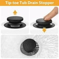 Matte Black Tub Drain Overflow Kit Bathtub Drain Replacement