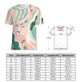 thumbnail image 2 of Leopard Print Pattern T Shirts Basic T-Shirt Short Sleeve Ladies Tee Shirt Summer Graphic Clothing, 2 of 6