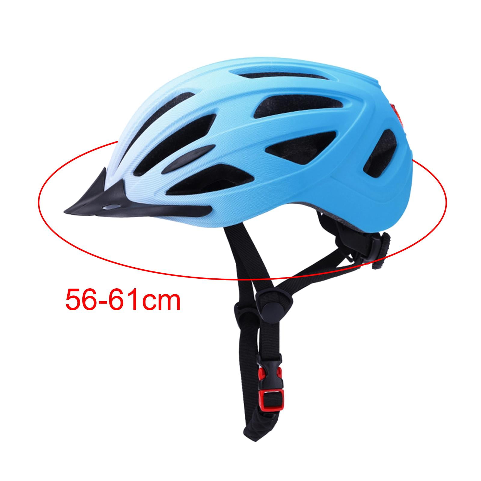 Axioma Bicycle Helmet Head Protective Lightweight with LED Safety Light Bike Helmet Blue