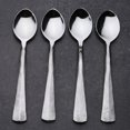 thumbnail image 3 of Ridge Design 4-piece Nascent Steel Coffee/Dessert Spoon Set, 3 of 5