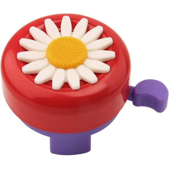 Tatum88 Children's Bike Bell Girls' Bike Bell, red and purple