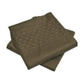 thumbnail image 3 of Home Soft Things Marquesa Dots Embroidery Silk Filled Throw Pillow Cover 2 Piece Set - Coffee - 18" x 18", 3 of 7