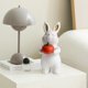 thumbnail image 5 of Escultura de animal para tarta de Año Nuevo chino, bonita decoración, regalo de escritorio Conejo, 5 of 6