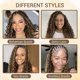 thumbnail image 5 of Trenzas sin nudos Maxknow Boho de Maxknow, 2 x 20 cm, 100 g, 10 A, 5 of 6