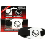 BandIT ® Therapeutic Arm Band for Elbow & Forearm Pain Relief, Anatomically Focused Dynamic Compression Brace for Carpal Tunnel, Tendonitis, Tennis Elbow, Golfers Elbow, Sprains, & Arthritis, White