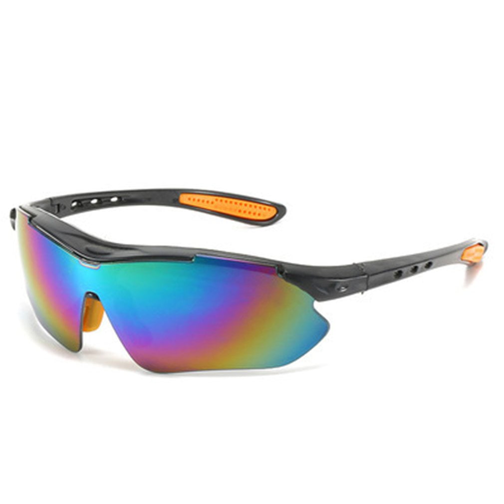 Rimless Cycling Sunglasses Eyewear Outdoor Bicycle Riding Anti-glare Glasses MTB 