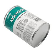 Molykote Longterm W2 High Performance Grease 1kg Lubricant White from Dow Corning Multi Purpose for Metal Combination Machine Bearing Slow Fast Movement Medium Load NLGI Grade 2