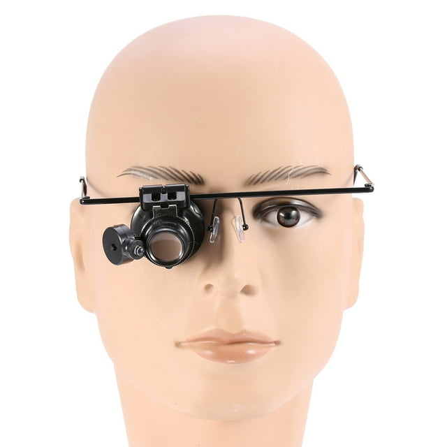 Gafas de aumento, gafas de aumento de 20X, gafas de aumento individuales, lentes de aumento, funcionalidad de alta precisión