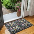 thumbnail image 2 of Day Of the Dead Halloween Pattern Door Rugs,Washable Non Slip Door Mats Indoor,Decorative Door Mats,Entry Mat Indoor for Entrance,Bedroom,Kitchen,Bathroom,17"x30", 2 of 6
