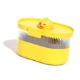 thumbnail image 3 of Cubo de arroz a prueba de humedad, sellado, engrosado, PP, PET, tanque de almacenamiento de granos para harina casera, comida para perros, M, pato amarillo, 3 of 13