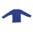 thumbnail image 1 of Camisa de manga larga a escala 1/12, uniforme informal de moda para soldado de 6 pulgadas Azul, 1 of 9