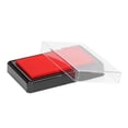 thumbnail image 2 of Baby Footprint Ink Pad, PVC Easy Cleaning Meaningful Baby Ink Pad Lasting Memories With Paper For Pets Red Ink, 2 of 8
