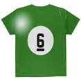 thumbnail image 2 of Halloween Billiard Pool Ball Six Costume Youth T Shirt Multi YLG, 2 of 2