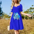 thumbnail image 4 of BFDI True Blue Friends Characters Short-Sleeved Dress Women's skirt dresses ladies summer summer dresses women, 4 of 7
