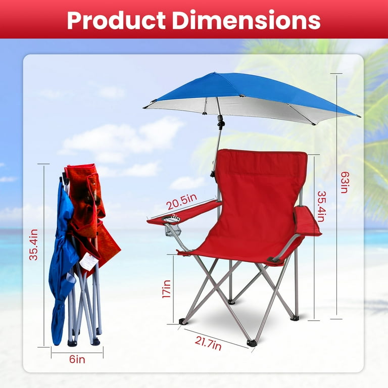 Beach Chairs With Umbrella BELLEZE Hanging Rocking Lounge Chair