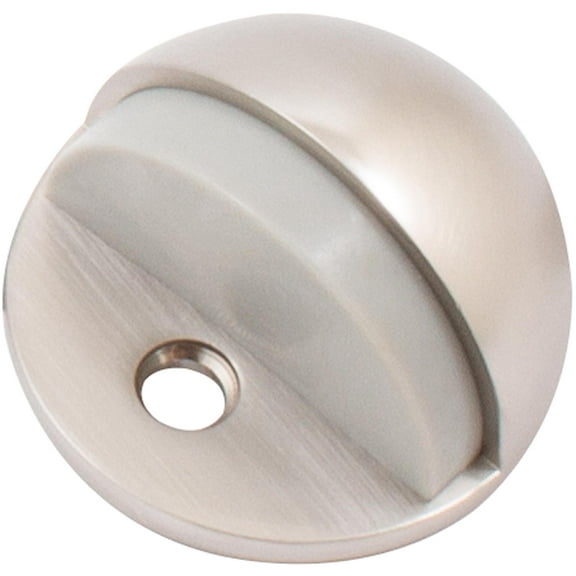 Low Rise Dome Door Stop, 1" High, Satin Nickel by Stone Harbor Hardware