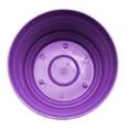 thumbnail image 6 of Bloem Saturn 12" Round Plastic Planter - Indoor/Outdoor, Snap-in Saucer & Drainage Holes, Royal Lilac, 6 of 8