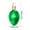 Green, variant on Outdoor Inflatable Christmas Ball 12x6 Inch PVC Decor, Waterproof Inflatable Holiday Decor with Built-in Lights, Christmas Lawn Decor for Porch Yard Garden Tree Outdoor Christmas Display