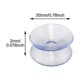 thumbnail image 2 of Double-sided Suction Cups Compatible With Glass Table Tops, 10 Pack Hookless Suction Cups For Multifunctional Double-sided Non-slip Glass Mirror(20mm), 2 of 5