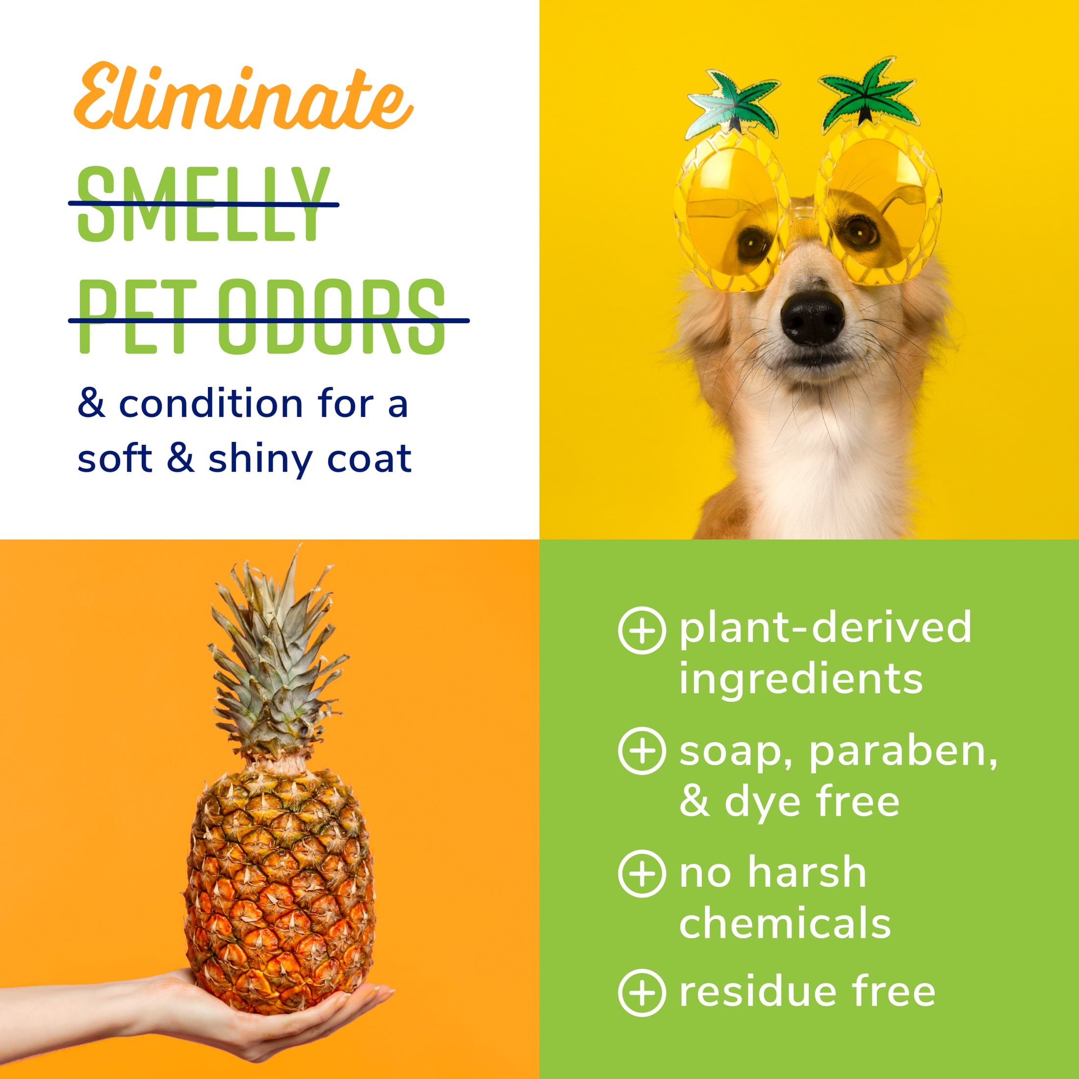 Naturel Promise Fresh & Soothing Dog Deodorizing Spray Tropical Breeze, 8 fl oz Bottle