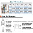 thumbnail image 3 of asddcavvf Robes pour Femmes Robe Chemise Froncée Imprimée Décontractée Manches Courtes Boutonnée Ceinturée Offici, 3 of 9