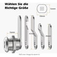 thumbnail image 2 of 16/30mm Cam Lock Door Drawer Cabinet Mail Box Locker Cupboard 5 Key, 2 of 9