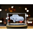 thumbnail image 3 of Italian Beauty: Alfa Romeo Spider (1966–1969) - 3D Engraved Crystal Tribute, 3 of 6